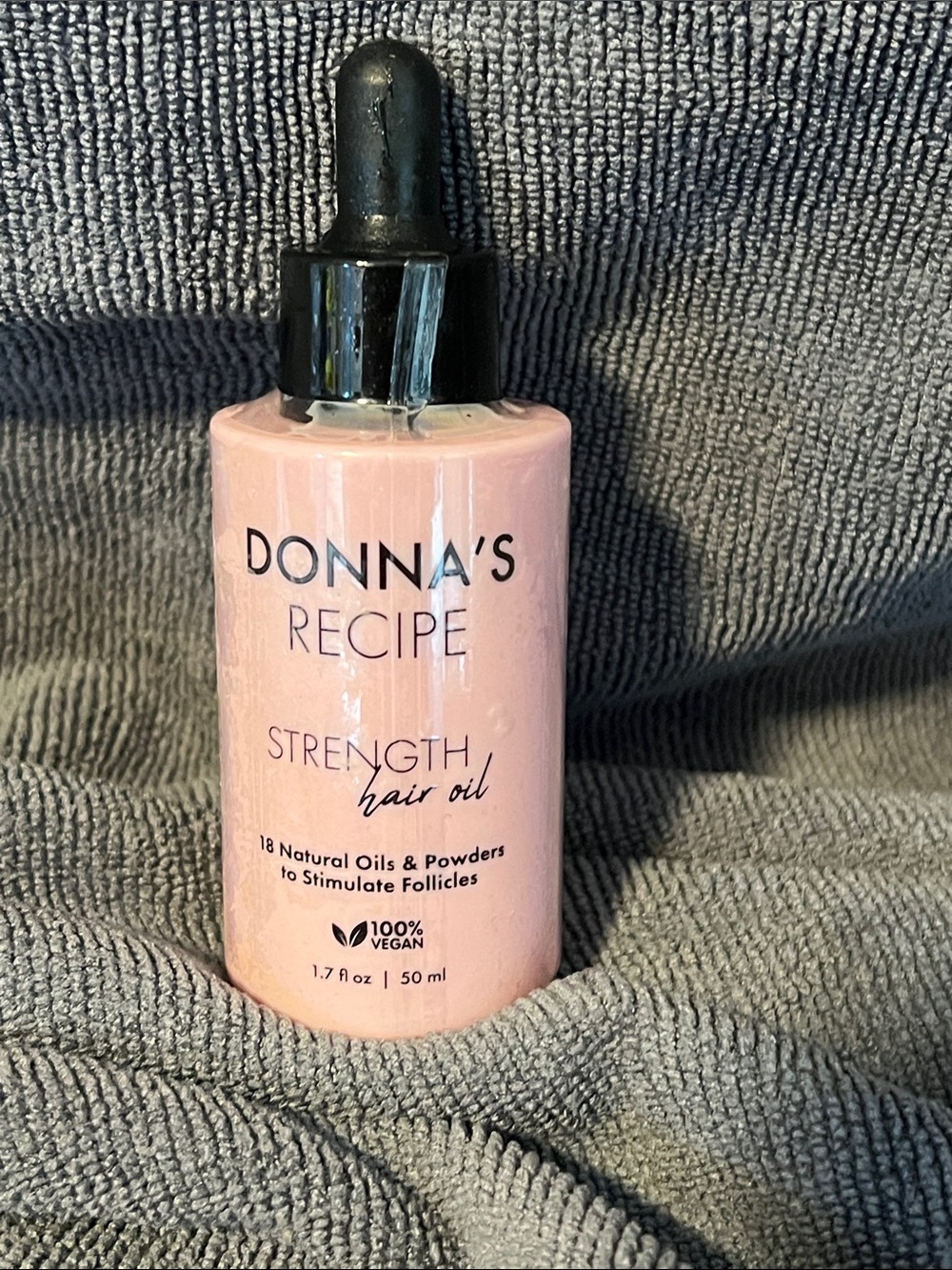 Donna’s Recipe Strength hair oil